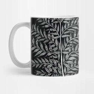 Green leaves Mug